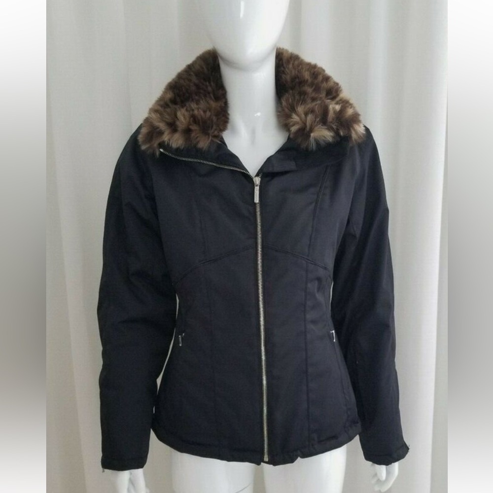 NILS black ski jacket size 10